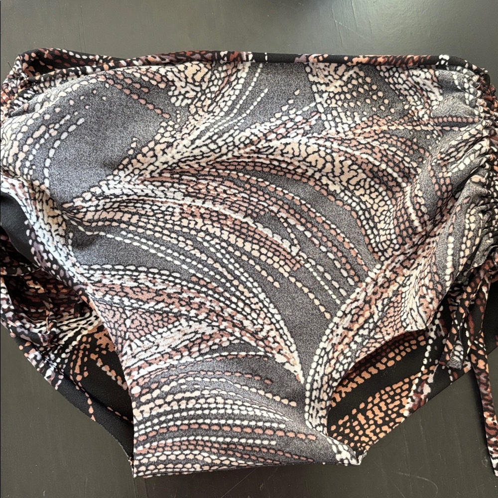 Stylish Black and Brown Bikini Bottom - Picture 7 of 9